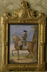 Federico II a caballo